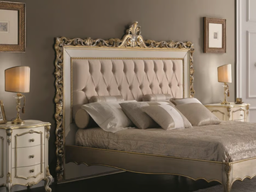 35TH ANNIVERSARY 2590 - Tufted fabric headboard for double bed by SCAPPINI & C - view 2